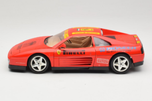 Ferrari 348tb Pirelli Red Bburago 1:18 3039-P2 Diecast - image 4 of 8