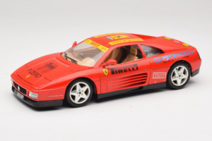 Ferrari 348tb Pirelli Red Bburago 1:18 3039-P2 Diecast