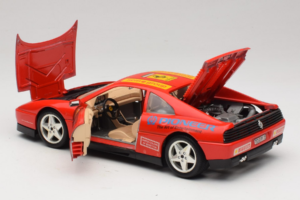 Ferrari 348tb Pirelli Red Bburago 1:18 3039-P2 Diecast - image 5 of 8