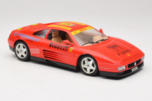 Ferrari 348tb Pirelli Red Bburago 1:18 3039-P2 Diecast - image 6 of 8