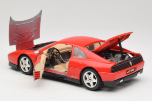 Ferrari 348tb Red Bburago 1:18 3039-R1 Diecast - image 5 of 8