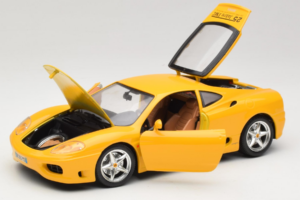 Ferrari 360 Modena 25 Jahre FMC Yellow Bburago 1:18 3358-Y1 Diecast - image 2 of 8