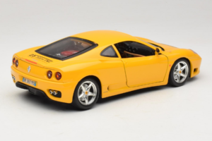Ferrari 360 Modena 25 Jahre FMC Yellow Bburago 1:18 3358-Y1 Diecast - image 3 of 8