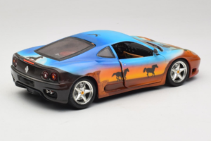 Ferrari 360 Modena Bracio Gotz Running Horses Livery Bburago 1:18 3358-B1 Diecast - image 3 of 8