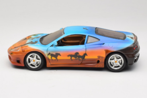 Ferrari 360 Modena Bracio Gotz Running Horses Livery Bburago 1:18 3358-B1 Diecast - image 4 of 8