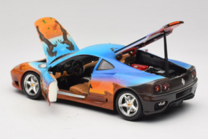 Ferrari 360 Modena Bracio Gotz Running Horses Livery Bburago 1:18 3358-B1 Diecast - image 5 of 8