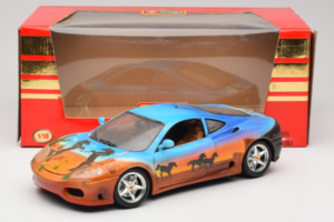 Ferrari 360 Modena Bracio Gotz Running Horses Livery Bburago 1:18 3358-B1 Diecast - image 8 of 8