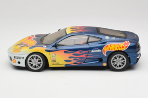 Ferrari 360 Modena Challenge #5 Hot Wheels Purple Fire Livery 1999 Bburago 1:18 29619 Diecast - image 4 of 8