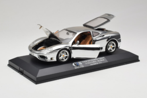 Ferrari 360 Modena Chrome Silver Limited Edition Exclusive Cars 1:18 EC004 Diecast - image 3 of 9