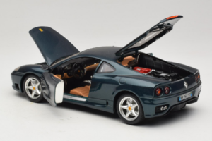 Ferrari 360 Modena Dark Green Metallic Bburago 1:18 3358-G2 Diecast - image 4 of 7