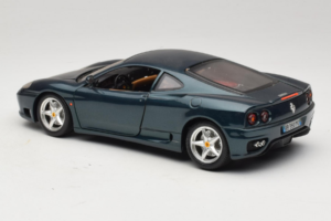 Ferrari 360 Modena Dark Green Metallic Bburago 1:18 3358-G2 Diecast - image 6 of 7
