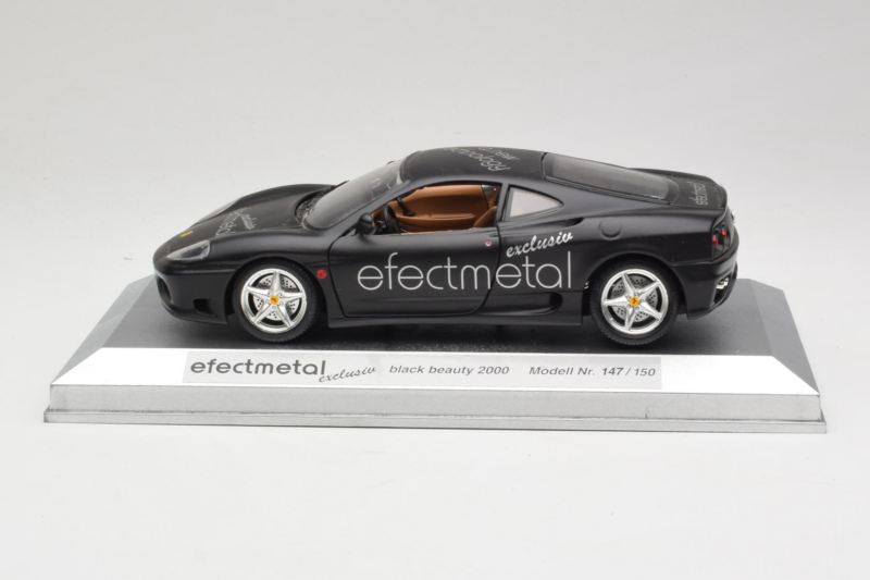 Ferrari 360 Modena Efecmetal Black Matt Limited Edition Exclusive