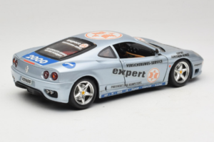 Ferrari 360 Modena Expert #1 Silver Bburago 1:18 3348-S1 Diecast - image 3 of 8