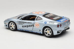 Ferrari 360 Modena Expert #1 Silver Bburago 1:18 3348-S1 Diecast - image 7 of 8