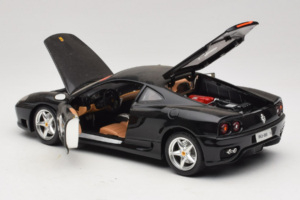 Ferrari 360 Modena #14 Black Limited Edition Bburago 1:18 3368-B1 Diecast - image 5 of 8