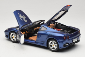 Ferrari 360 Modena Targa Limited Edition 333 pcs Purple Metallic Bburago 1:18 3348-F1 Diecast - image 5 of 8