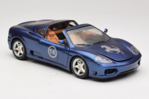 Ferrari 360 Modena Targa Limited Edition 333 pcs Purple Metallic Bburago 1:18 3348-F1 Diecast - image 6 of 8