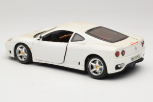 Ferrari 360 Modena White Bburago 1:18 3368-W1 Diecast - image 7 of 8