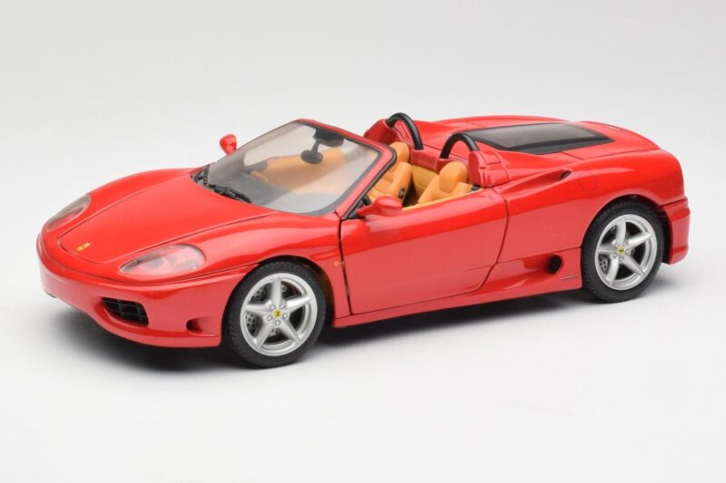 Ferrari 360 Spider Red Hot Wheels 1:18 Ferrari 360 Spider Red Hot Wheels 1:18 FER129 Diecast