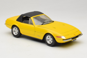 Ferrari 365 GTS/4 Daytona Cabriolet Yellow Techno Giodi 1:18 740028 Diecast - image 6 of 8