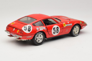Ferrari 365 GTB/4 Daytona Berlinetta #58 Red Techno Giodi 1:18 40011 Diecast - image 3 of 8