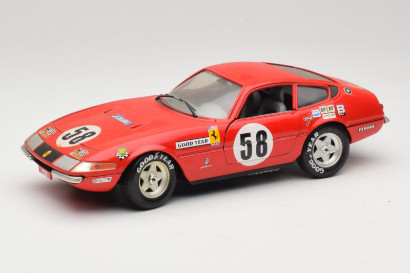 Ferrari 365 GTB/4 Daytona Berlinetta #58 Red Techno Giodi 1:18 40011 Diecast