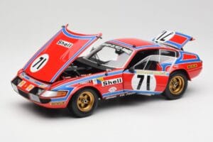 Ferrari 365 GTB4 Competizione #71 24 Hours of Le Mans 1974 Kyosho 1:18 08164A Diecast - image 2 of 8