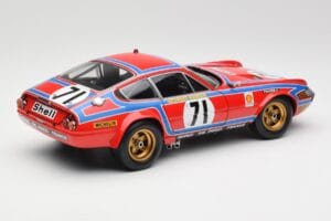Ferrari 365 GTB4 Competizione #71 24 Hours of Le Mans 1974 Kyosho 1:18 08164A Diecast - image 3 of 8