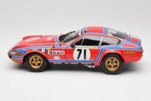 Ferrari 365 GTB4 Competizione #71 24 Hours of Le Mans 1974 Kyosho 1:18 08164A Diecast - image 4 of 8