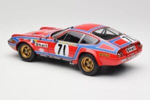 Ferrari 365 GTB4 Competizione #71 24 Hours of Le Mans 1974 Kyosho 1:18 08164A Diecast - image 7 of 8