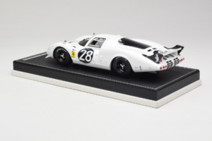 Ferrari 365 P2 #28 M. Gregory / J. Schlesser NART 24 Hours of Daytona 1967 White AB Models 1:18 REMC019 Resin - image 5 of 6