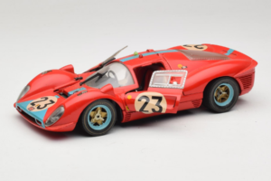 Ferrari 412P #23 W. Mairesse / J. Beurlys Le Mans 1967 Red Revell 1:18 48826 Diecast - image 2 of 8