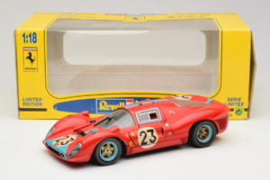 Ferrari 412P #23 W. Mairesse / J. Beurlys Le Mans 1967 Red Revell 1:18 48826 Diecast - image 8 of 8