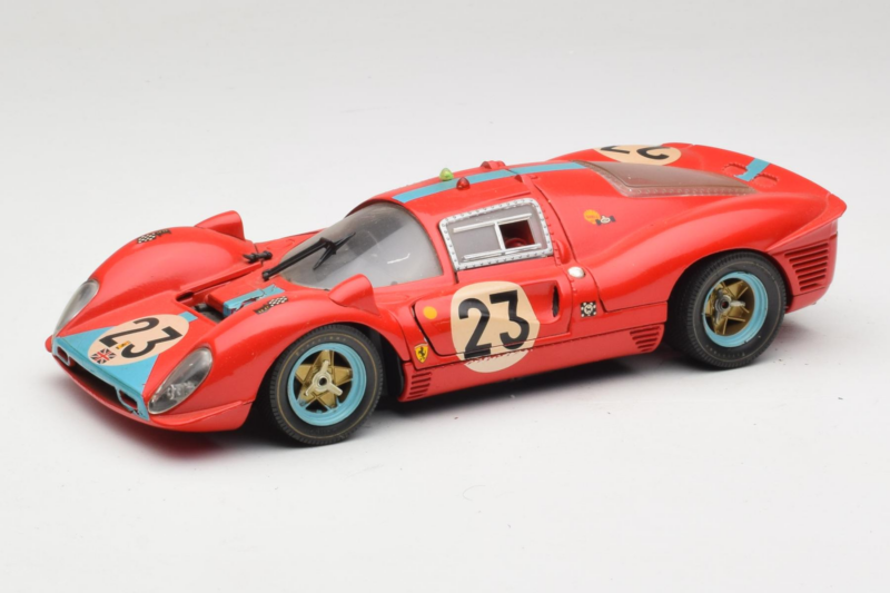 Ferrari 412P #23 W. Mairesse / J. Beurlys Le Mans 1967 Red Revell 1:18 Ferrari 412P #23 W. Mairesse / J. Beurlys Le Mans 1967 Red Revell 1:18 48826 Diecast