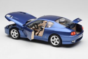Ferrari 456 GT Blu Pozzi Bburago 1:18 3036-M3 Diecast - image 5 of 8
