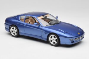 Ferrari 456 GT Blu Pozzi Bburago 1:18 3036-M3 Diecast - image 6 of 8