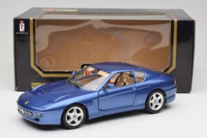 Ferrari 456 GT Blu Pozzi Bburago 1:18 3036-M3 Diecast - image 8 of 8