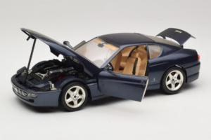 Ferrari 456 GT Blue Bburago 1:18 3036-B1 Diecast - image 2 of 8