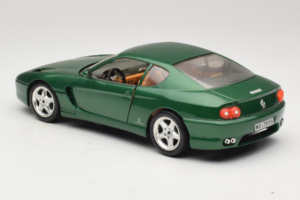 Ferrari 456 GT Green Metallic Bburago 1:18 3036-GR1 Diecast - image 7 of 8