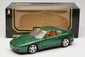Ferrari 456 GT Green Metallic Bburago 1:18 3036-GR1 Diecast - image 8 of 8