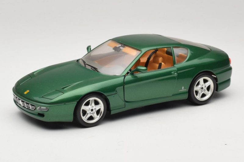 Ferrari 456 GT Green Metallic Bburago 1:18 3036-GR1 Diecast
