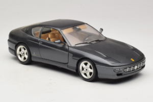 Ferrari 456 GT Grey Metallic Bburago 1:18 3036-G1 Diecast - image 6 of 8