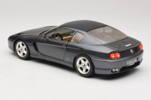 Ferrari 456 GT Grey Metallic Bburago 1:18 3036-G1 Diecast - image 7 of 8