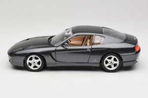 Ferrari 456 GT Grey Metallic Special Paint Bburago 1:18 3036D Diecast - image 4 of 8