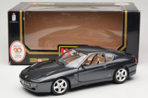 Ferrari 456 GT Grey Metallic Special Paint Bburago 1:18 3036D Diecast - image 8 of 8