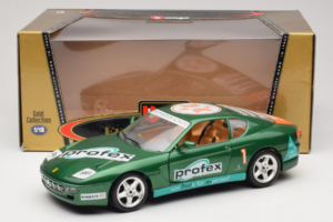 Ferrari 456 GT Profex #1 Green 1992 Bburago 1:18 3336-GR1 Diecast - image 8 of 8