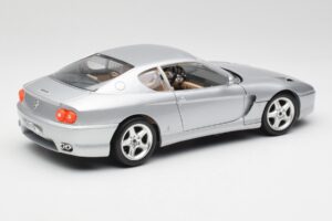 Ferrari 456 GT Silver Bburago 1:18 3036-M2 Diecast - image 3 of 8