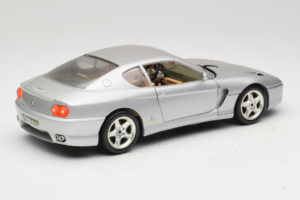 Ferrari 456 GT Silver Bburago 1:18 3336-S1 Diecast - image 3 of 8