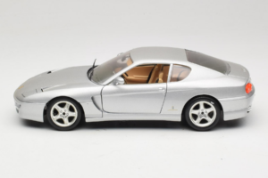 Ferrari 456 GT Silver Bburago 1:18 3336-S1 Diecast - image 4 of 8