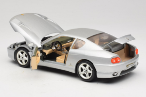 Ferrari 456 GT Silver Bburago 1:18 3336-S1 Diecast - image 5 of 8